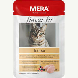 Produktbild von MeraCat Finest Fit PB Indoor Katzenfutter für Wohnungskatzen - 12 x 85 g