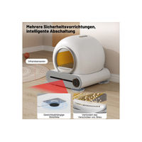 Produktbild von Merax Automatische Katzentoilette Selbstreinigendes Katzenklo mit App-Steuerung und Smart Health Monitor in Weiß