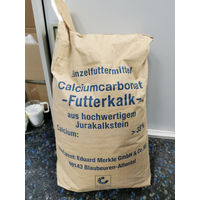 Produktbild von Merkle Futterkalk Einzelfuttermittel aus hochwertigem Jurakalkstein 25 kg