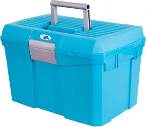 Merkloos Carlo II Pansenbox mit Deckel aus Kunststoff in Blau und Türkis – Bild 1 von 1