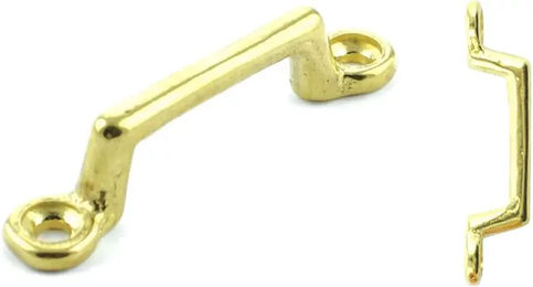Produktbild von Messingwagengriff Umbria Equitazione aus Metall in Gold