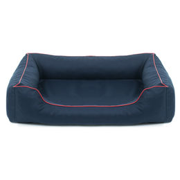 Mestizo Valencia Orthopädisches Hundebett für kleine Hunde Marine Rot 65x50cm – Bild 1 von 4