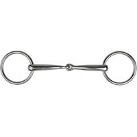 Produktbild von Metalab 2-Ring Gebiss aus Edelstahl in Silber für Pferde