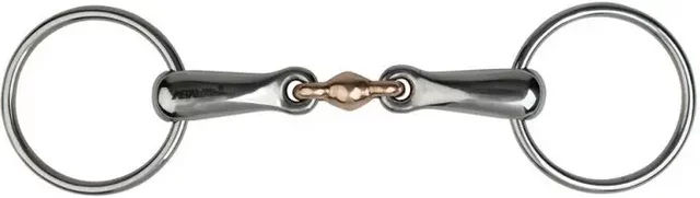 Metalab 2-Ring Gebiss aus Edelstahl und Kupfer 20 mm – Bild 1 von 1