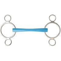 Produktbild von Metalab 3-Ring Gebiss Flexi aus Metall Blau