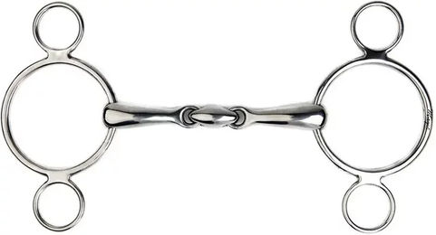 Produktbild von Metalab 3-Ring Gebiss Magic System aus Edelstahl in Silber