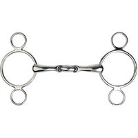 Produktbild von Metalab 3-Ring Gebiss Magic System aus Edelstahl in Silber