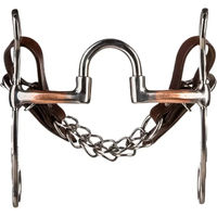 Produktbild von Metalab BF Mors Western Snaffle Gebiss für Pferde mit Kupferbeschichtung und gravierten Armen