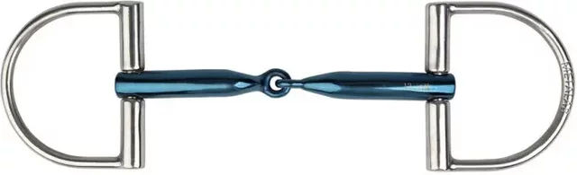 Produktbild von Metalab D-Ring Gebiss Eco Blau aus Edelstahl