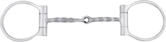 Produktbild von Metalab D-Trense für Westernpferde aus Metall in Silber