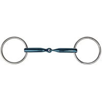 Produktbild von Metalab Eco Blue 2-Ring Gebiss aus Edelstahl in Blau