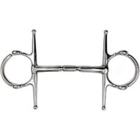 Produktbild von Metalab Elite Aufzieh Schenkeltrense aus Edelstahl in Silber