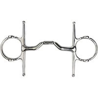 Produktbild von Metalab Elite Aufzieh Schenkeltrense aus Edelstahl in Silber