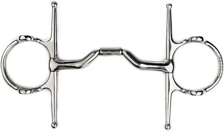 Produktbild von Metalab Elite Aufzieh Schenkeltrense aus Edelstahl in Silber