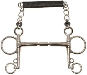 Produktbild von Metalab Elite Pelham für Pferd mit kurzen geraden Zweigen aus Edelstahl