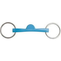 Produktbild von Metalab Flexi 2-Ring Gebiss aus Metall Blau Größe M