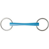 Produktbild von Metalab Flexi 2-Ring Gebiss aus Metall Blau Größe M