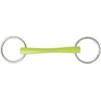 Produktbild von Metalab Flexi Soft 2-Ring-Gebiss für Pferde aus Metall in Grün