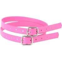 Produktbild von Metalab Flexicare Sporenriemen für Pferde aus Polyester in Silber oder Rosa