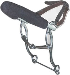 Produktbild von Metalab Hackamore aus Metall in Silber 135 mm
