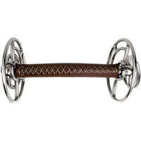 Produktbild von Metalab Longiergebiss JW aus Edelstahl in Silber und Braun