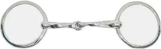 Produktbild von Metalab Magic System 2-Ring-Gebiss für Pferde aus Edelstahl in Silber