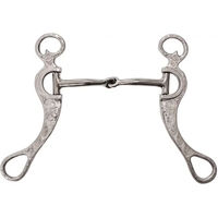 Produktbild von Metalab Mors Western Snaffle Gebiss für Pferde aus Metall in Silber