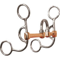 Produktbild von Metalab Mors Western-Snapp für Pferde aus Edelstahl Silber 12,5 cm
