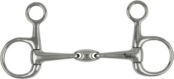 Metalab Nadelgebiss für Pferde aus Edelstahl in Silber – Bild 1 von 1