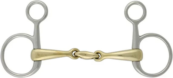 Produktbild von Metalab Nadelgebiss für Pferde aus Edelstahl in Silber und Weiß