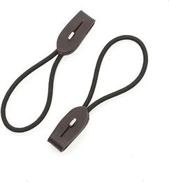 Produktbild von Metalab Paar Aufsteigersäulen aus Leder für Pony in Braun oder Schwarz