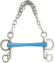 Produktbild von Metalab Pelham für Pferd mit kurzen Zweigen aus Metall Blau Größe M