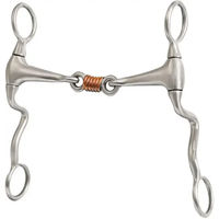 Produktbild von Metalab Performer Western Snaffle-Trense für Pferde aus Edelstahl in Silber