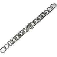 Produktbild von Metalab Pferdegatter aus Edelstahl mit 24 Ringen in Silber