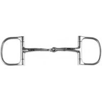 Produktbild von Metalab Pro Bits D-Ring Gebiss aus Metall in Silber