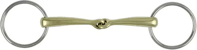 Produktbild von Metalab Pro Bits Doppelt gebrochenes Gebiss für Pferde aus Metall