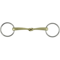 Produktbild von Metalab Pro Bits Doppelt gebrochenes Gebiss für Pferde aus Metall