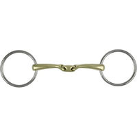 Produktbild von Metalab Pro Bits Doppelt gebrochenes Gebiss für Pferde aus Metall