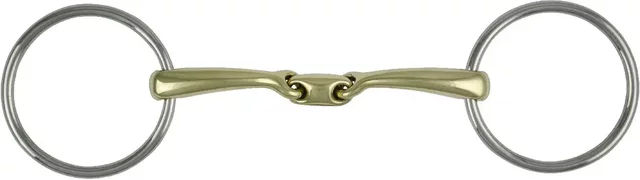 Produktbild von Metalab Pro Bits Doppelt gebrochenes Gebiss für Pferde aus Metall