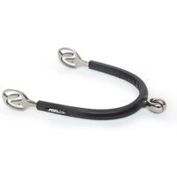 Produktbild von Metalab Radsporen aus Edelstahl in Silber oder Schwarz Größe L