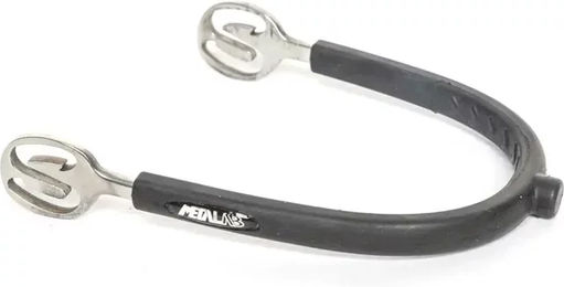 Produktbild von Metalab Sporen aus Edelstahl in Schwarz Größe M