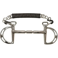 Produktbild von Metalab Springkandare Spanisches Gebiss Elite für Pferde aus Metall in Silber