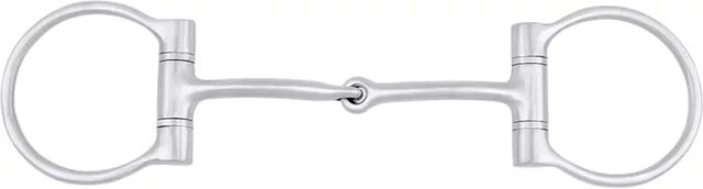 Produktbild von Metalab Western Gebiss für Pferde aus Edelstahl in Silber