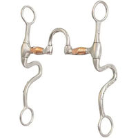 Produktbild von Metalab Western Snaffle-Trense für Pferde aus Metall in Silber