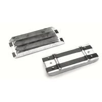 Produktbild von Metallische Currybürste für Pferde von Umbria Equitazione in Silber