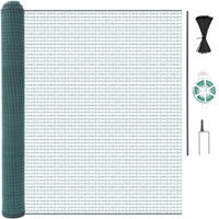 Produktbild von Meulbaty Freigehege Hühnerzaun und Hundezaun aus Nylon mit Pfählen 100cm x 30m