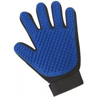 Produktbild von Mewow Fellpflegehandschuh aus Silikon für Hunde und Katzen in Blau