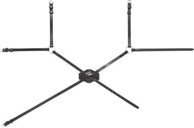 Produktbild von Mexikanisches Reithalfter Equiline aus Leder für Vollblut in Schwarz oder Braun