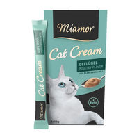 Produktbild von Miamor Cat Cream Geflügel Katzensnack für erwachsene Katzen 6 x 15 g - 6 x 15 g