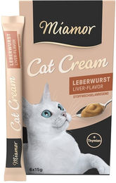 Miamor Cat Cream Leberwurst für Katzen 18x16g – Bild 1 von 2